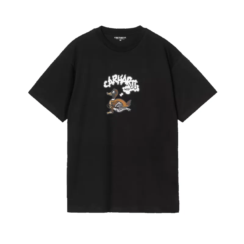 S/S Duck Duck T-Shirt - Black sold by Stomping Ground