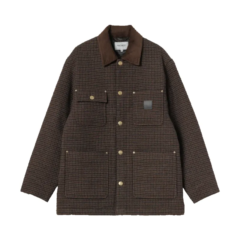 Lowis Houndstooth Chore Coat - Vitola Heather sold by Stomping Ground