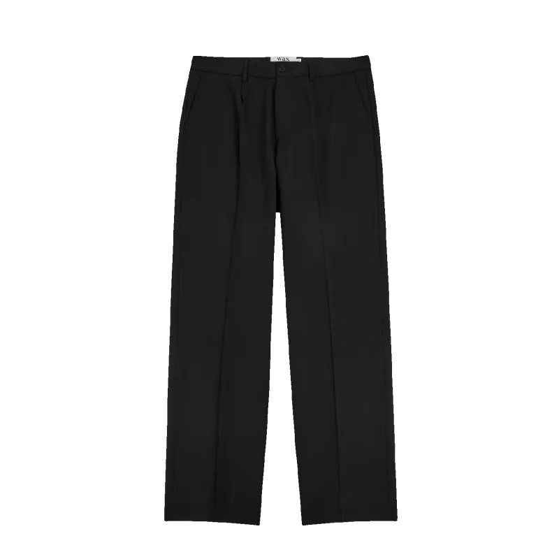 Aubyn Wool Trouser - Black sold by Stomping Ground