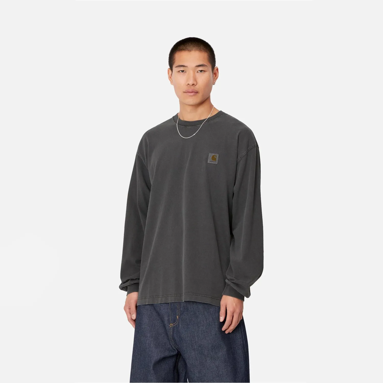 L/S Vista Tee - Black Garment Dyed sold by Stomping Ground product image thumbnail 3