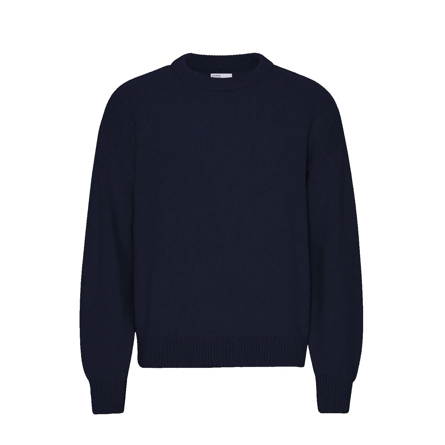 Oversized Merino Crewneck - Navy Blue sold by Stomping Ground