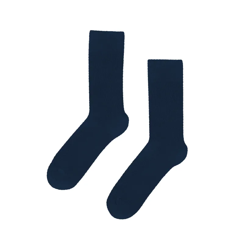 Organic Active Sock - Navy Blue made by Colorful Standard