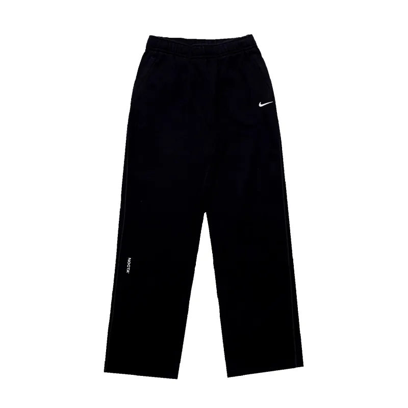 NOCTA Fleece CS Open-Hem Sweatpants - Black sold by Stomping Ground