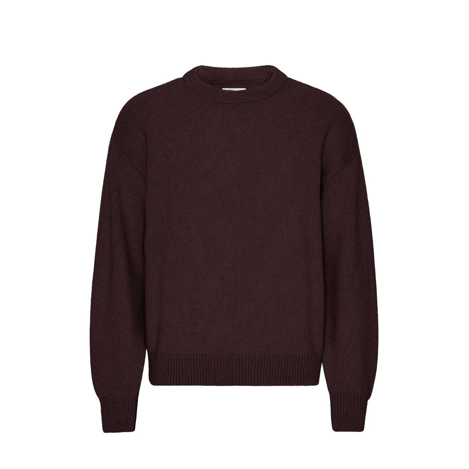 Oversized Merino Crewneck - Oxblood Red sold by Stomping Ground