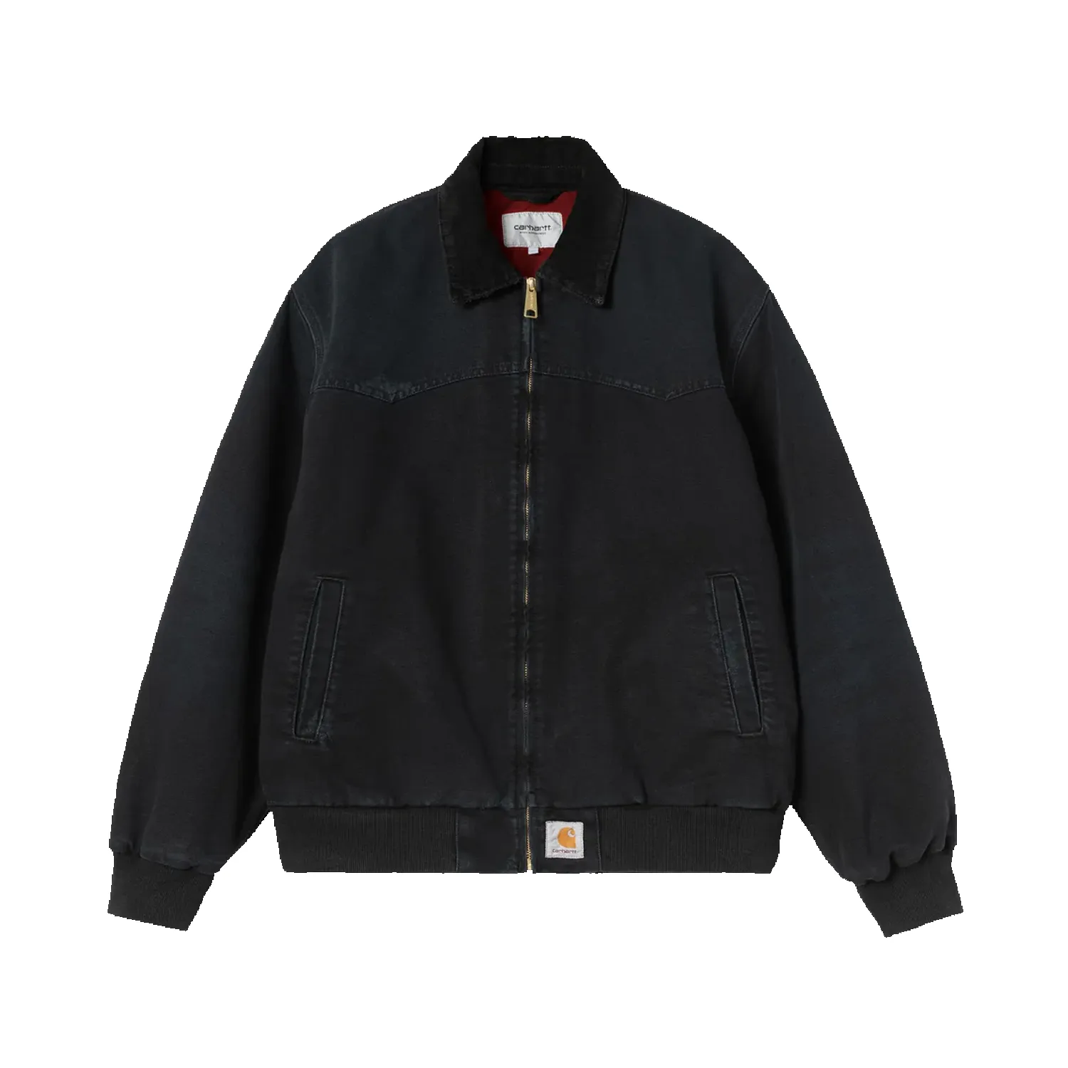 Og Santa Fe Jacket - Black / Black Grind Wash sold by Stomping Ground