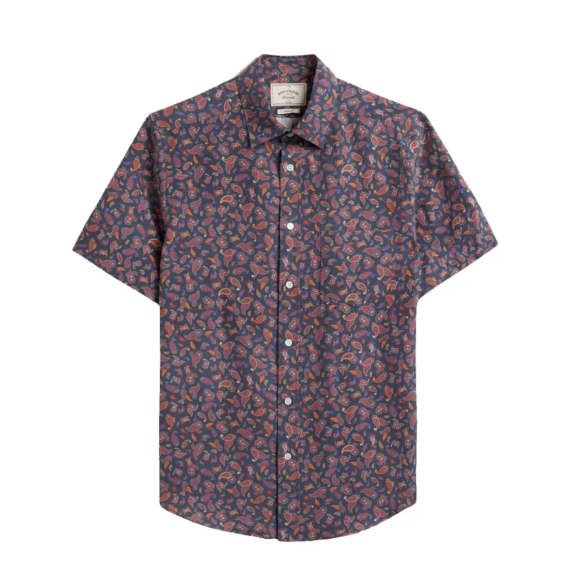 Paisley Silk Linen made by Portuguese Flannel