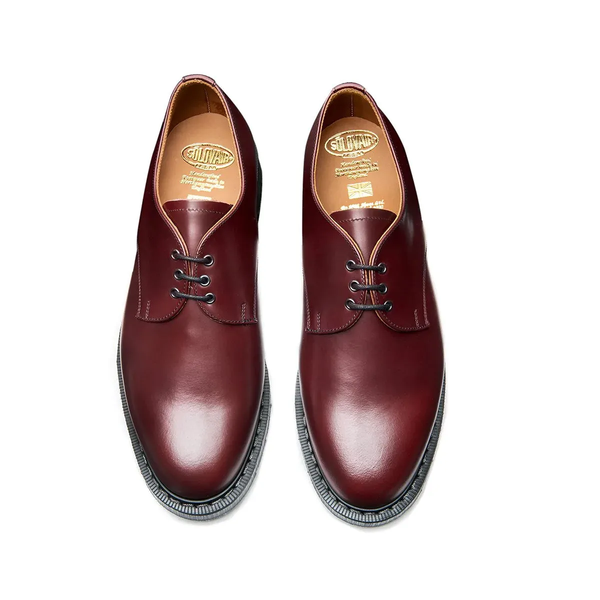 3 Eye Gibson Shoe - Oxblood Hi-Shine sold by Stomping Ground product image thumbnail 4