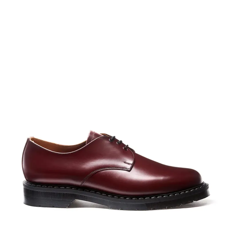 3 Eye Gibson Shoe - Oxblood Hi-Shine sold by Stomping Ground