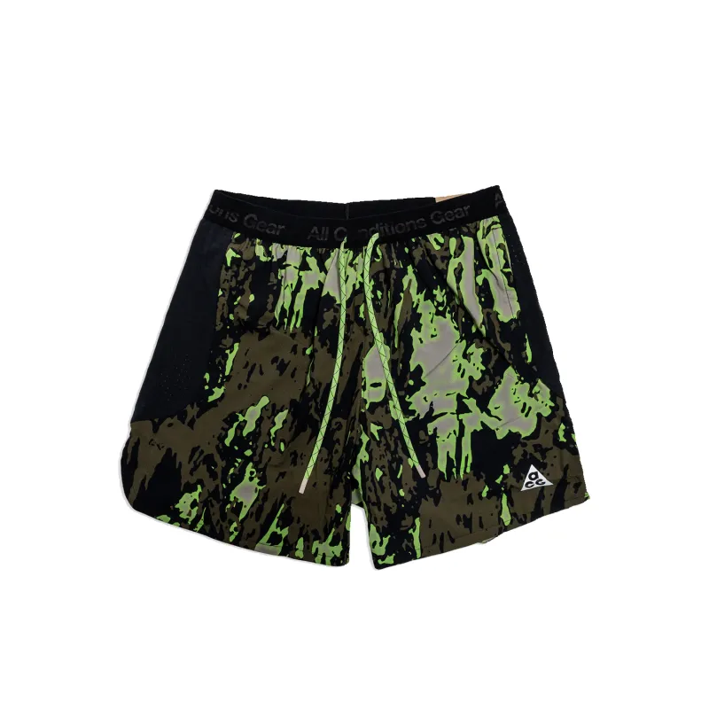 Nike ACG Dri-FIT 6" Brief-Lined Trail Running Shorts - College Grey / Black / Summit-White sold by Stomping Ground