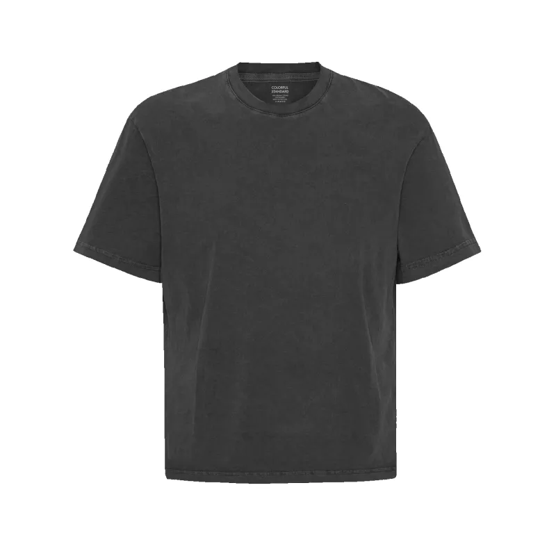Oversized Organic T-Shirt - Faded Black sold by Stomping Ground