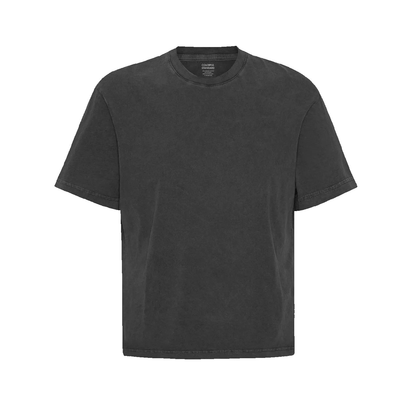 Oversized Organic T-Shirt - Faded Black sold by Stomping Ground