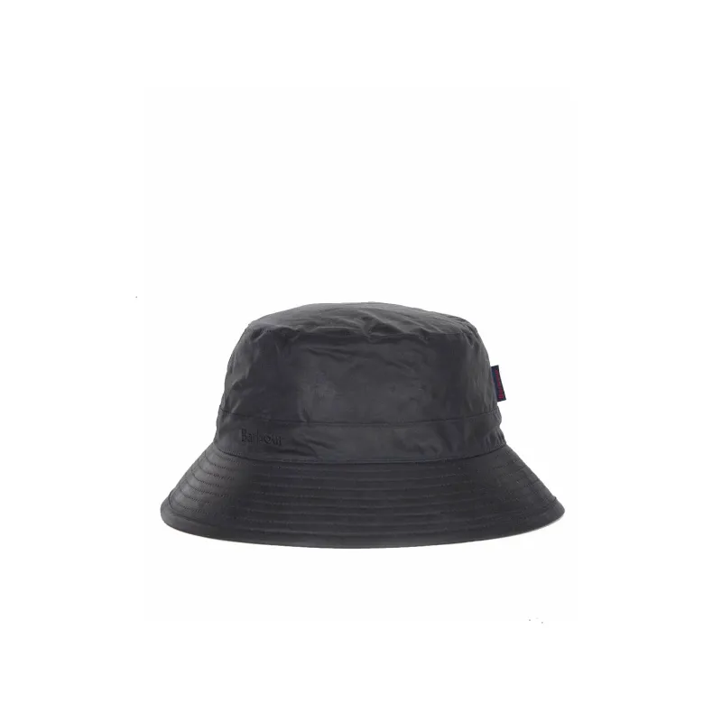Barbour Wax Sports Hat - Navy made by Barbour