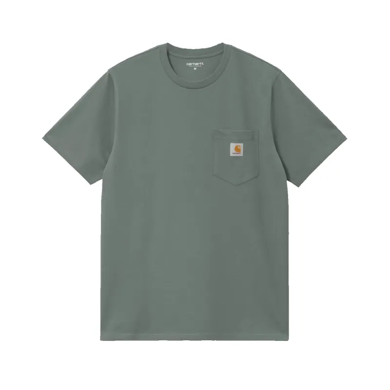 S/S Pocket T-Shirt- Velvet Green made by Carhartt WIP