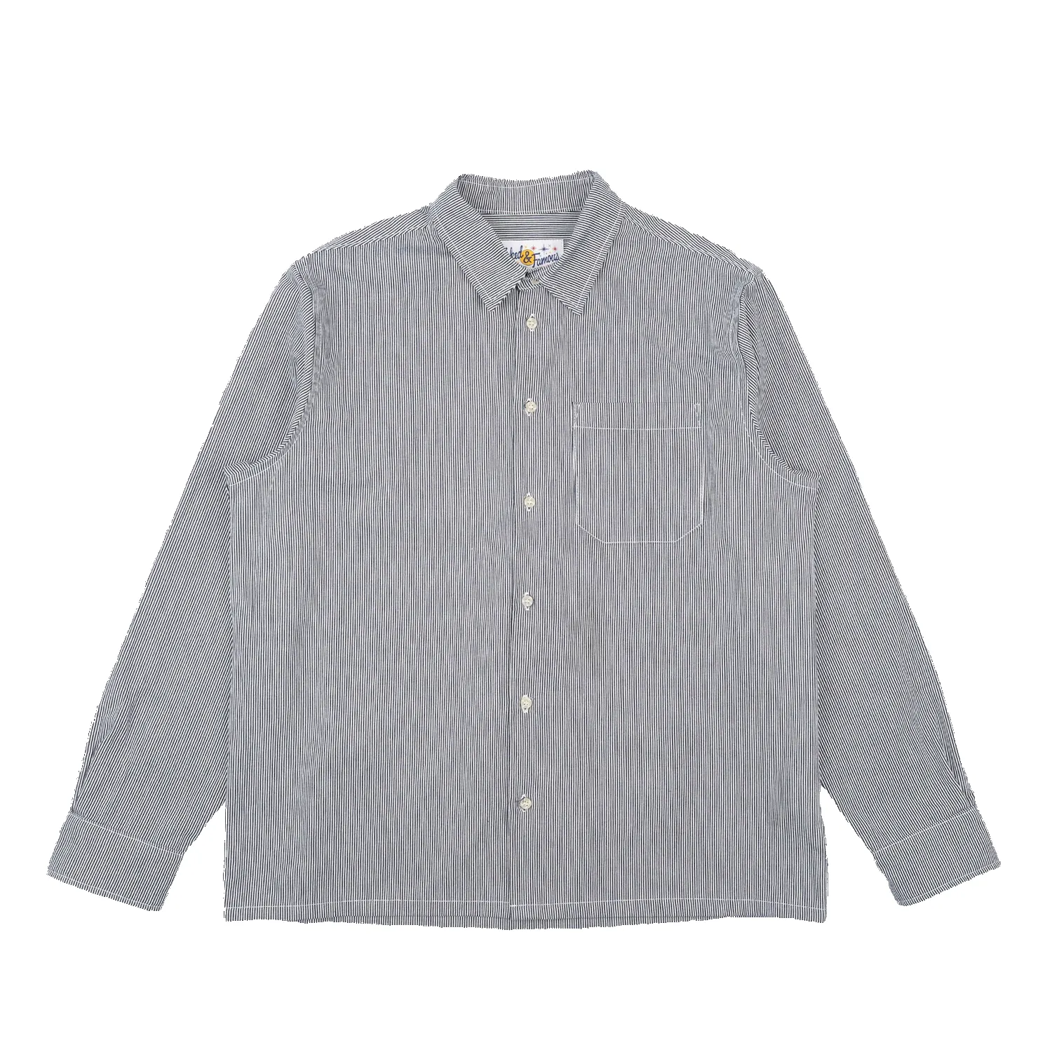 True Shirt - Organic Hickory Indigo sold by Stomping Ground