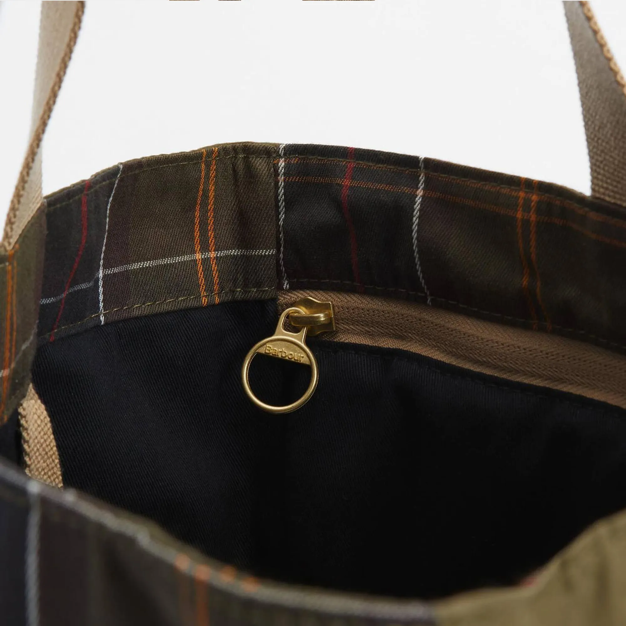 Barbour Transport Patchwork Tote Bag - Dusky Green sold by Stomping Ground product image thumbnail 3