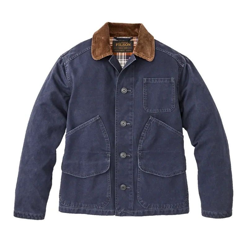 Canvas Outfitter Jacket - Blue Mussel sold by Stomping Ground