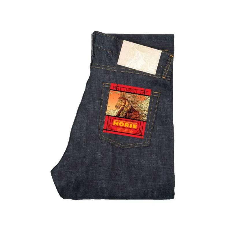 True Guy - Chinese New Year Horse made by Naked & Famous Denim