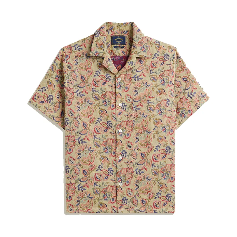 Tapestry Flowers - Yellow made by Portuguese Flannel