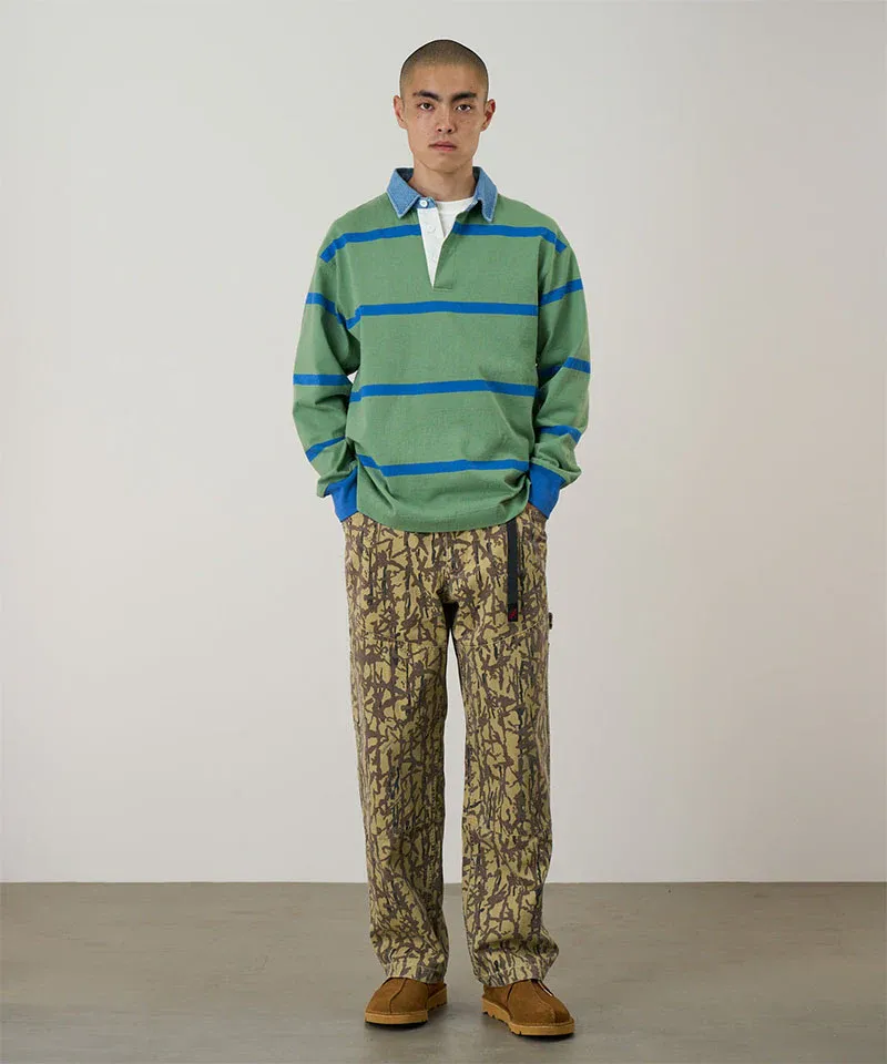 Langdon Rugby Shirt - Olive Blue sold by Stomping Ground product image thumbnail 3