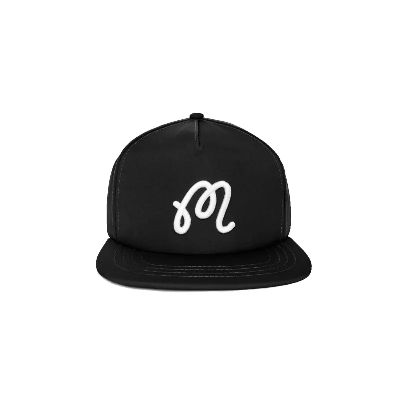 M Snapback - Black made by Malbon