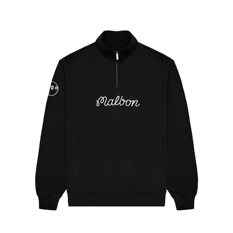 Collegiate Sweatshirt - Black made by Malbon