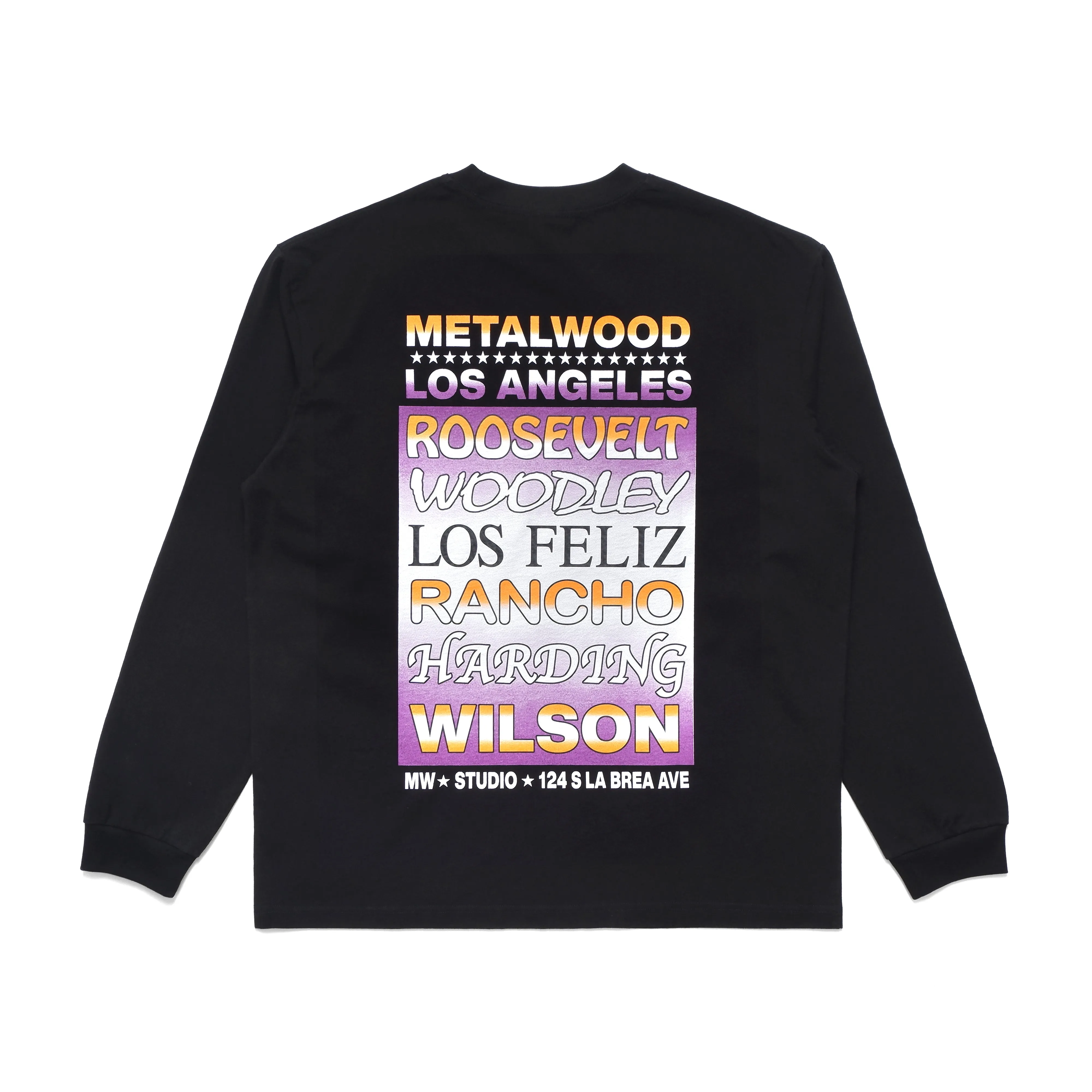 Flyer Longsleeve T-Shirt - Black sold by Stomping Ground product image thumbnail 3