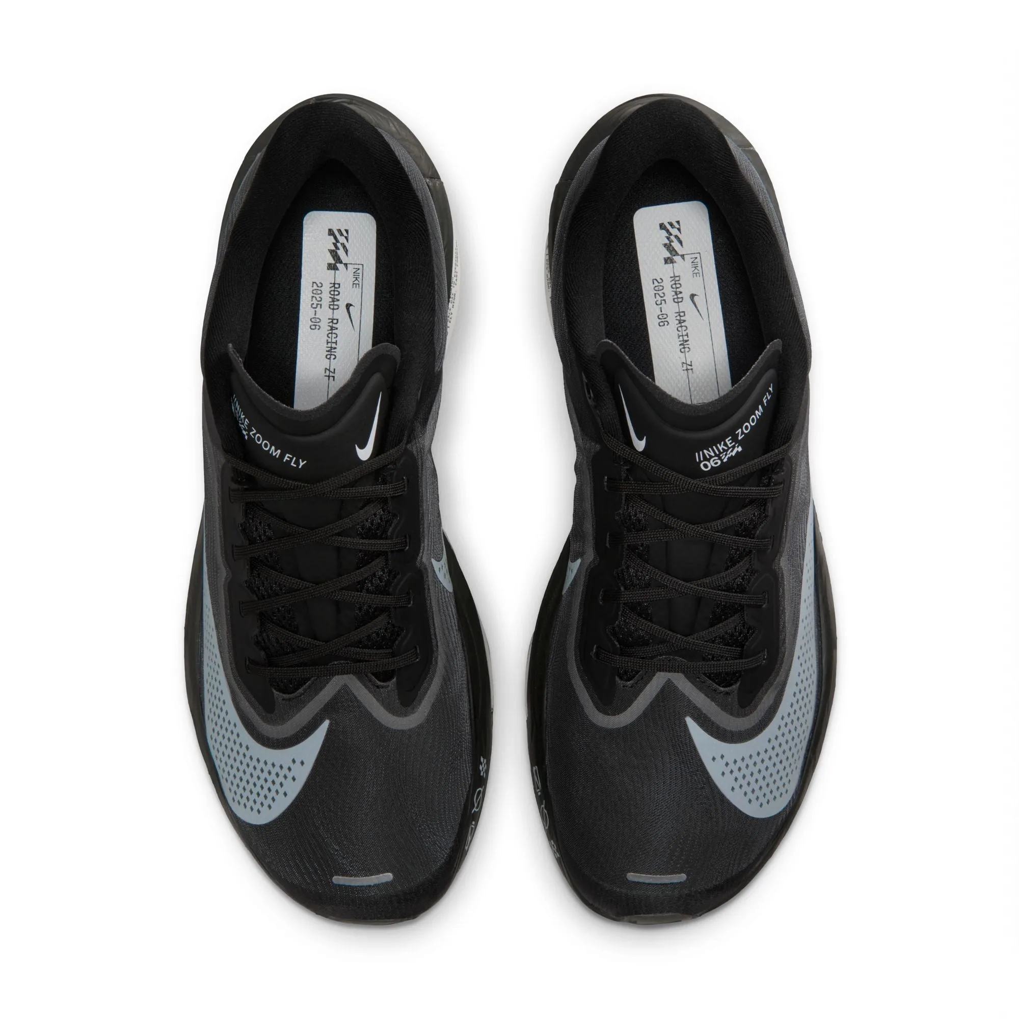 Zoom Fly 6 - Black / White-LT Smoke Grey sold by Stomping Ground product image thumbnail 5