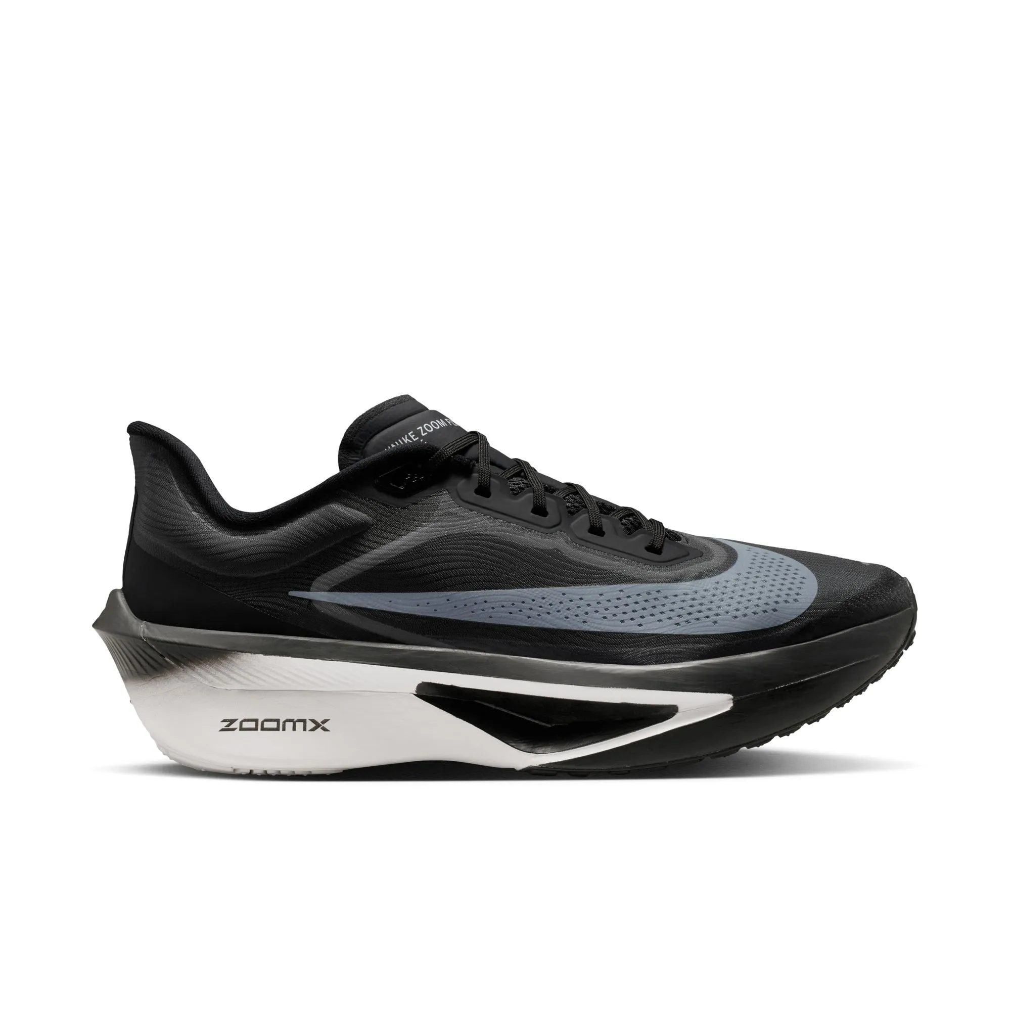 Zoom Fly 6 - Black / White-LT Smoke Grey sold by Stomping Ground