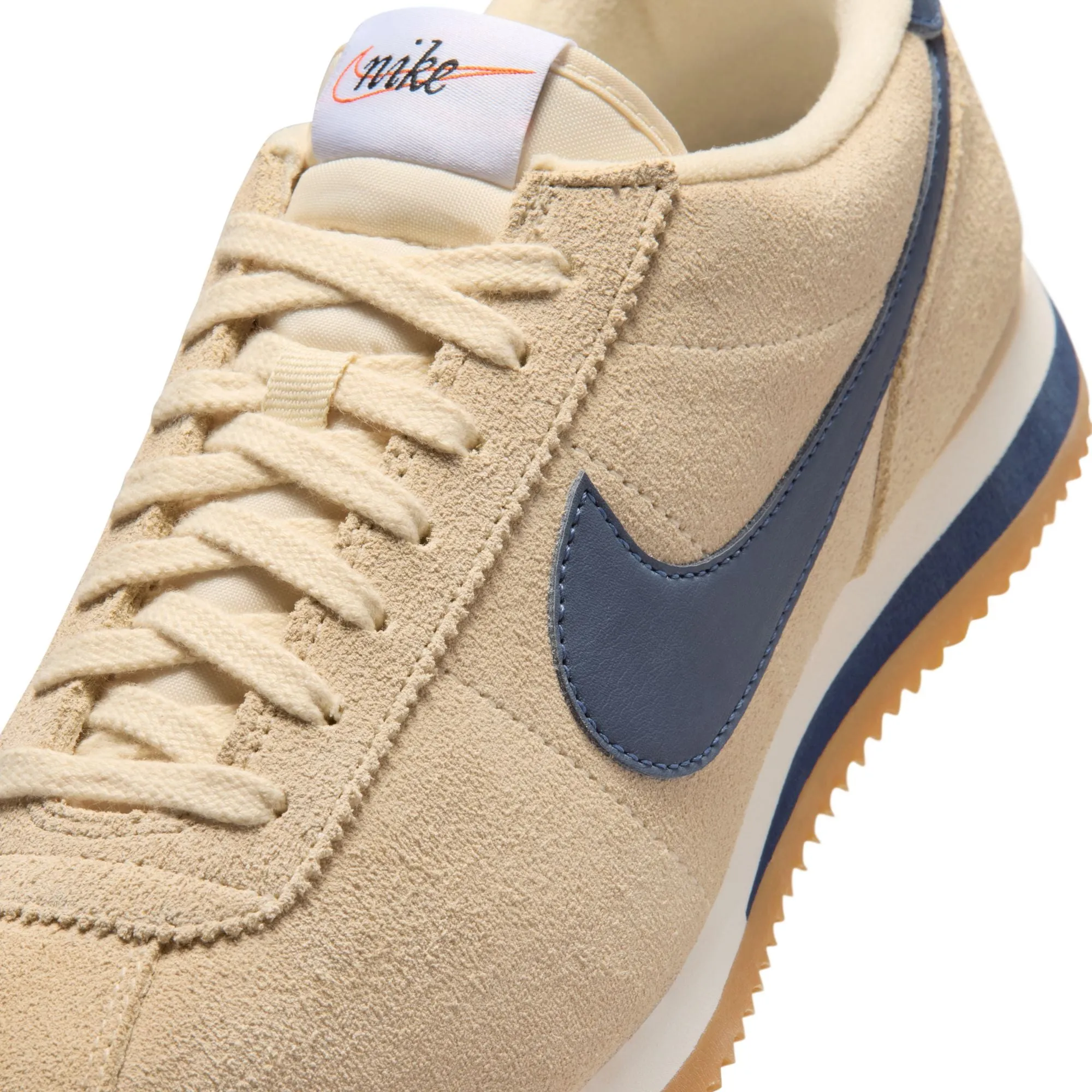 Women's Nike Cortez - Beach / Midnight Navy-Sail sold by Stomping Ground product image thumbnail 2