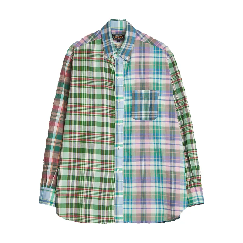 B.D. Classic-fit Madras Panel - Panel sold by Stomping Ground