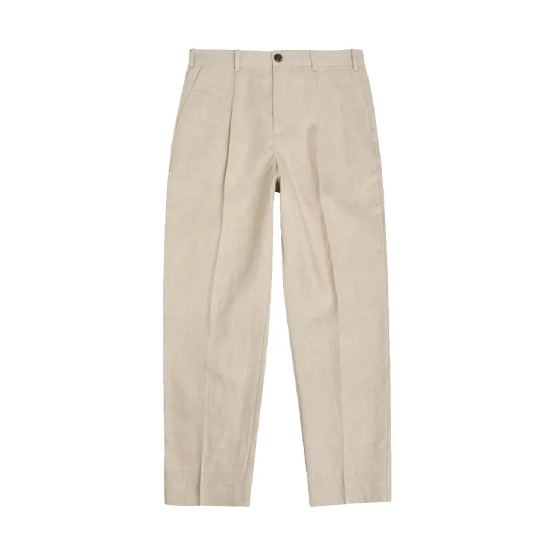 Aubyn Trouser Linen - Natural made by Wax London