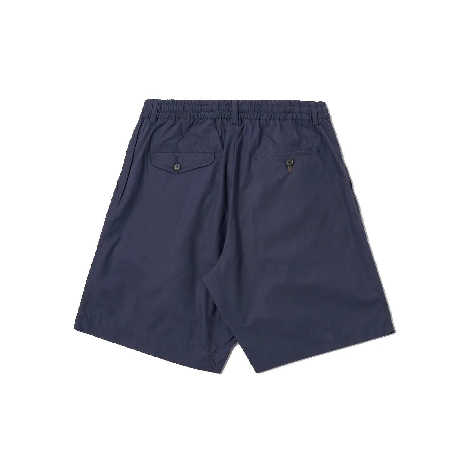 Peached Poplin Pleated Track Short - Navy sold by Stomping Ground product image thumbnail 3