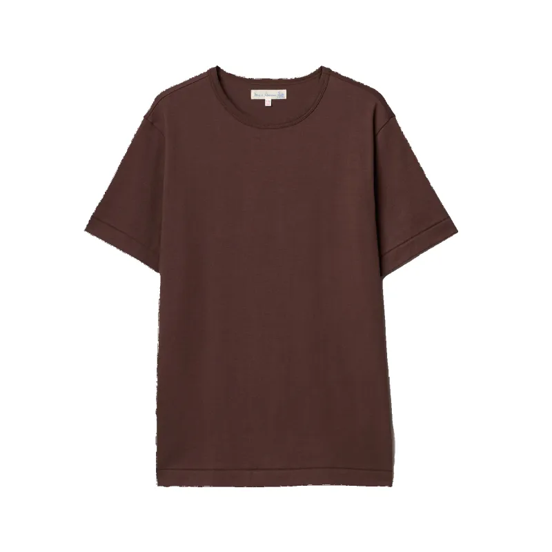 2M15.192 Classic Fit T-Shirt - Chocolate made by Merz B. Schwanen