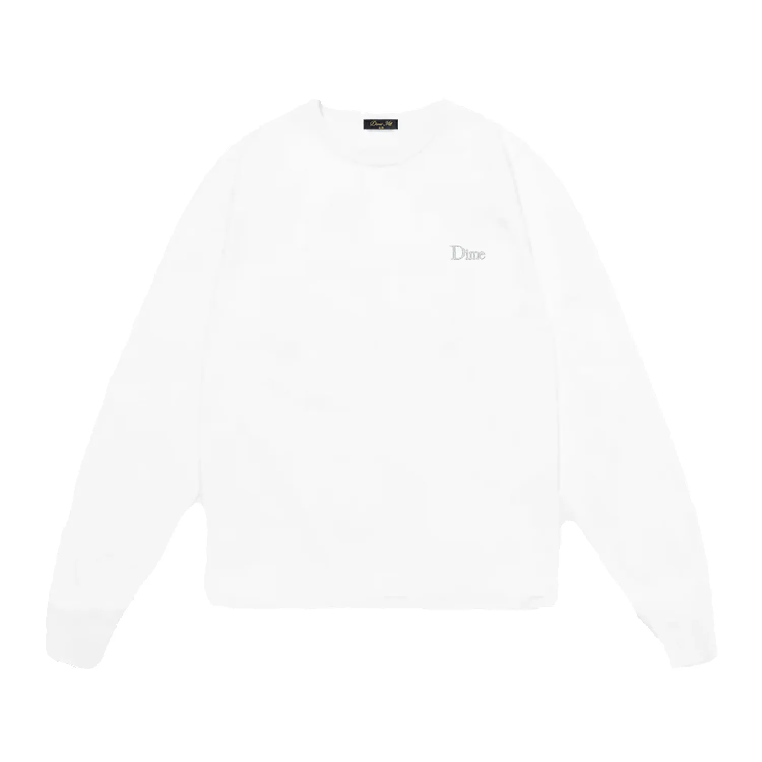 Classic Small Logo LS T-Shirt - White sold by Stomping Ground