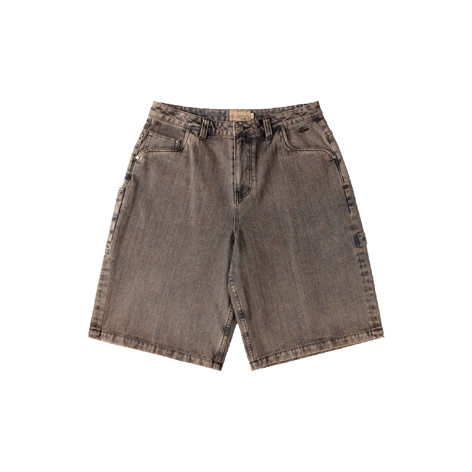 Classic Denim Shorts - Premium Brown sold by Stomping Ground