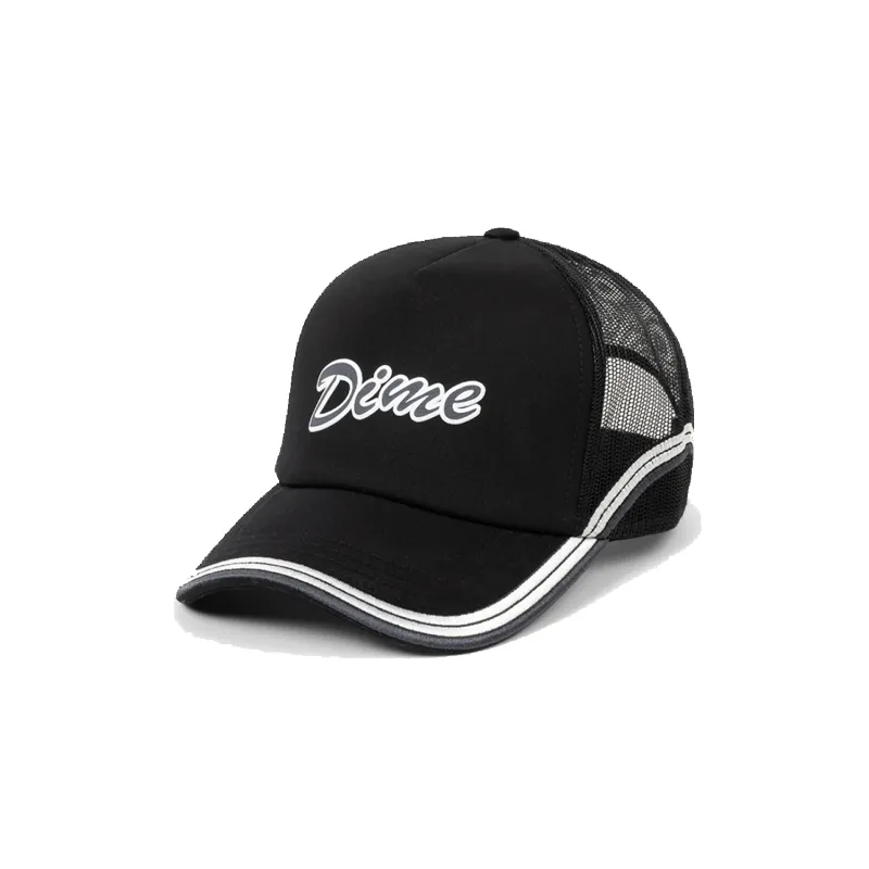 Race Trucker Hat - Black made by Dime