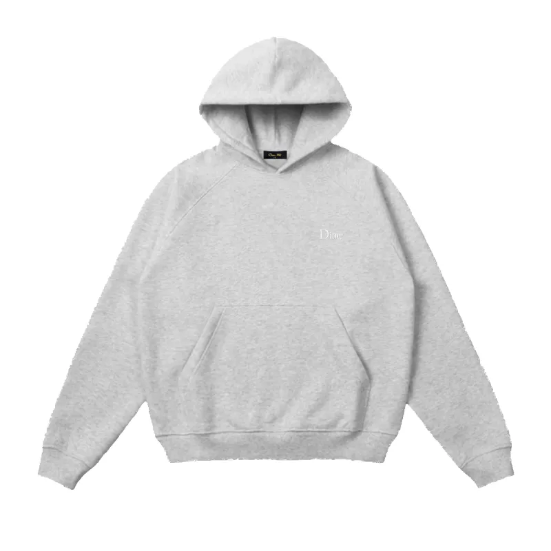 Classic Small Logo Hoodie - Heather Grey made by Dime