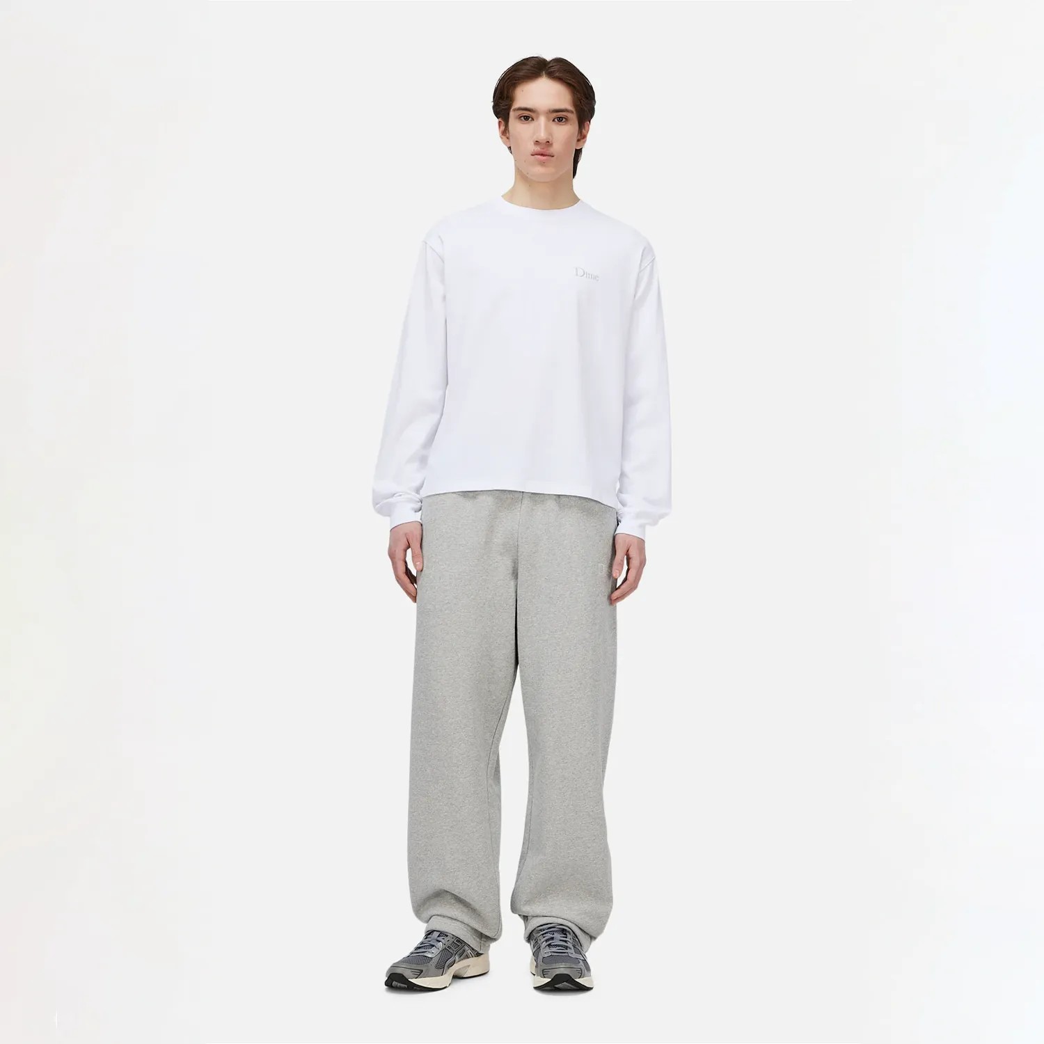 Classic Small Logo LS T-Shirt - White sold by Stomping Ground product image thumbnail 3