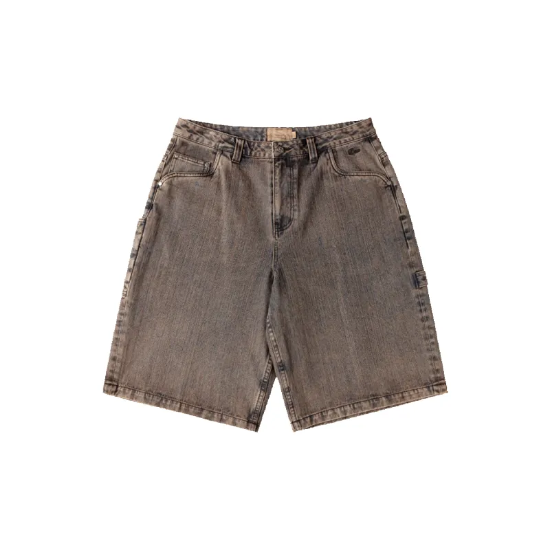 Classic Denim  Shorts - Premium Brown made by Dime