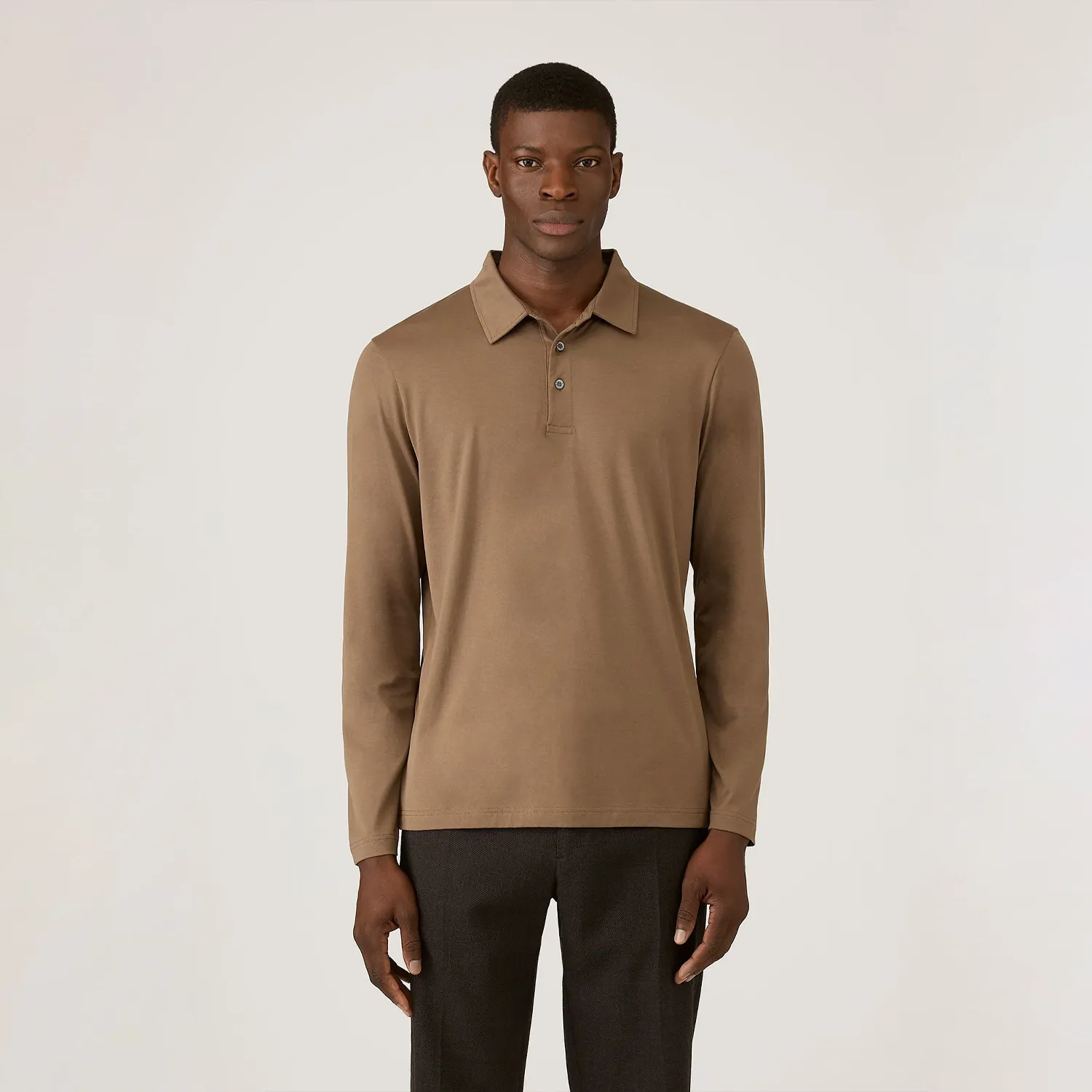 LS Jersey Polo - Dark Cedar sold by Stomping Ground product image thumbnail 3