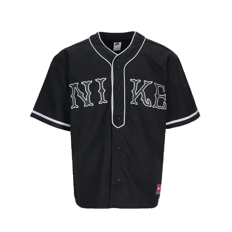 Nike Short-Sleeve Vintage Sport Top - Black / Black / White made by Nike