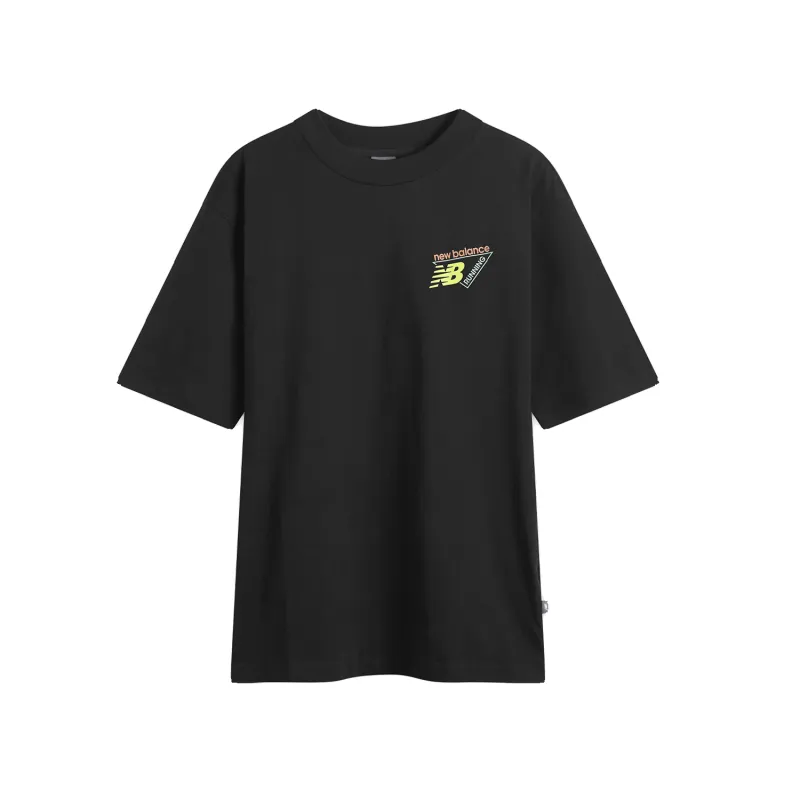 Classic Tri-Logo Heat Map T-Shirt - Black made by New Balance
