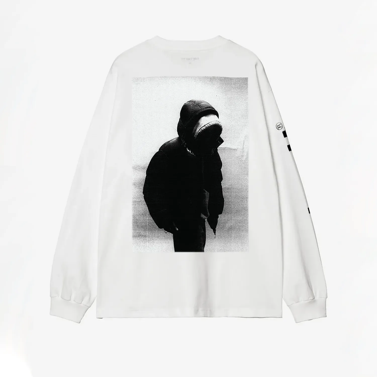 L/S Archive Script T-Shirt - White sold by Stomping Ground product image thumbnail 2