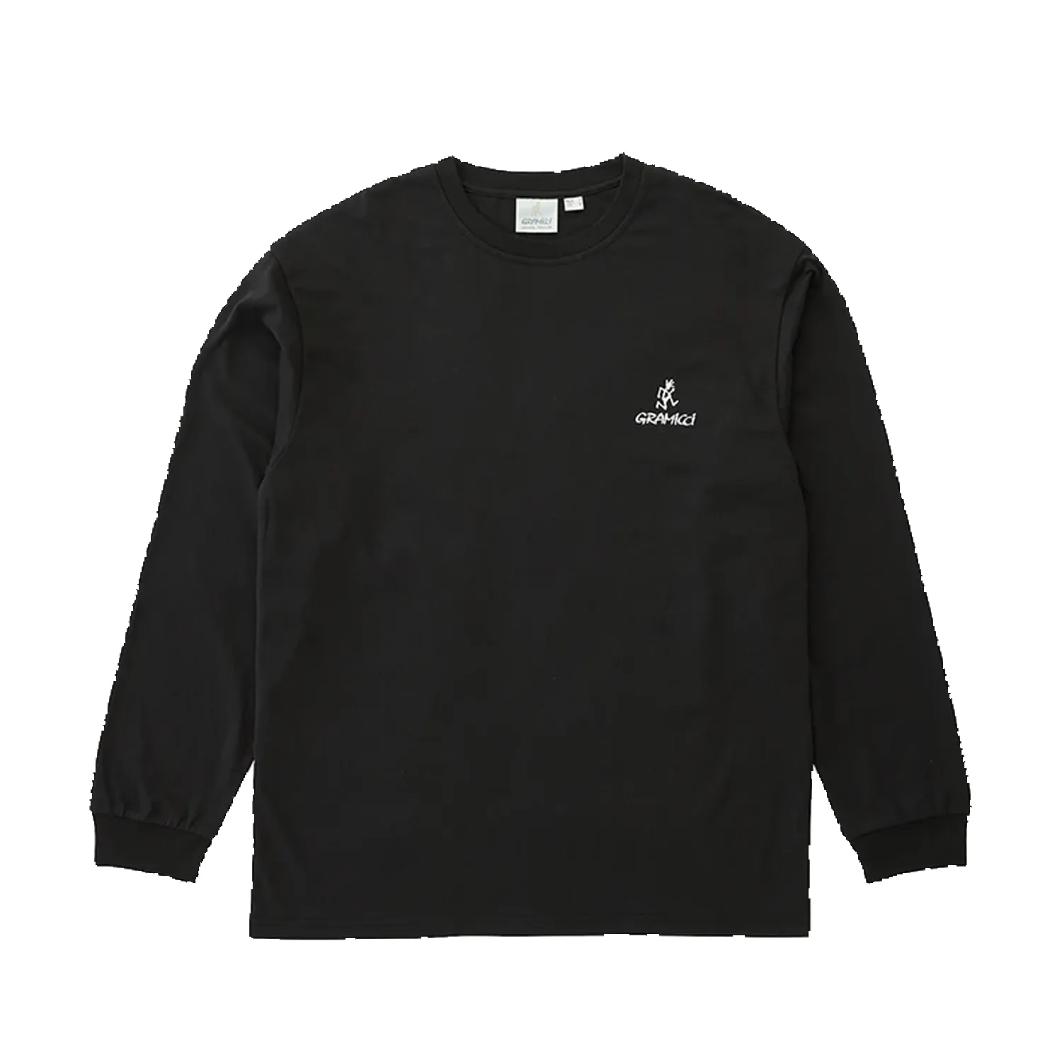 One Point L/S Tee - Black sold by Stomping Ground