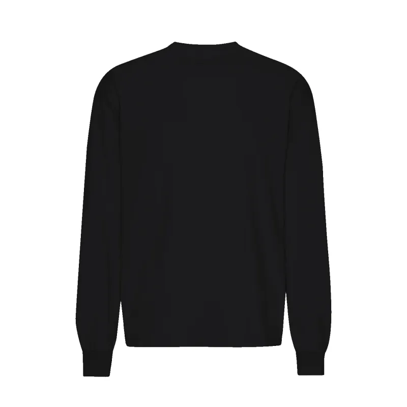 Oversized L/S Tee - Deep Black made by Colorful Standard