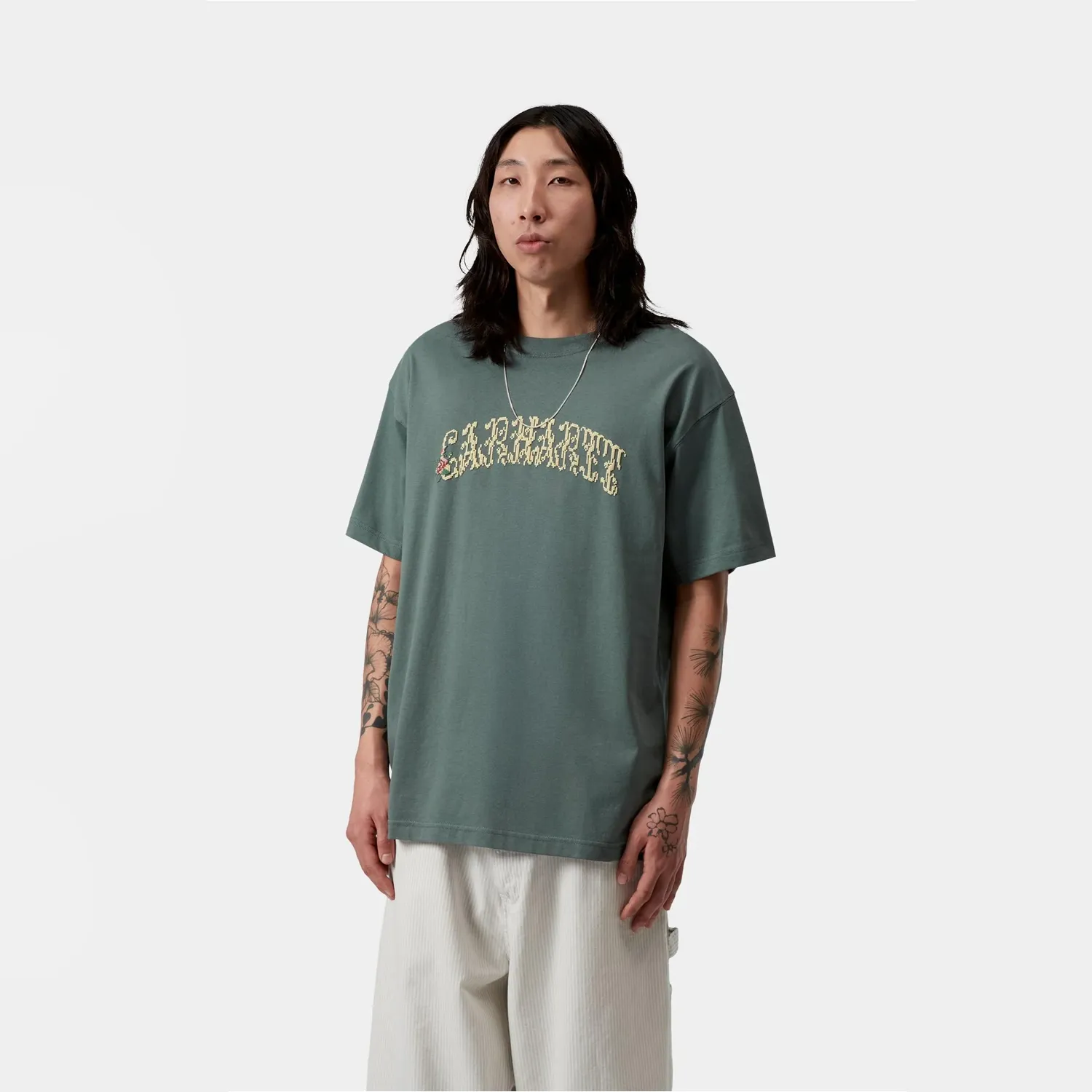 Monogram T-Shirt - Velvet Green sold by Stomping Ground product image thumbnail 3