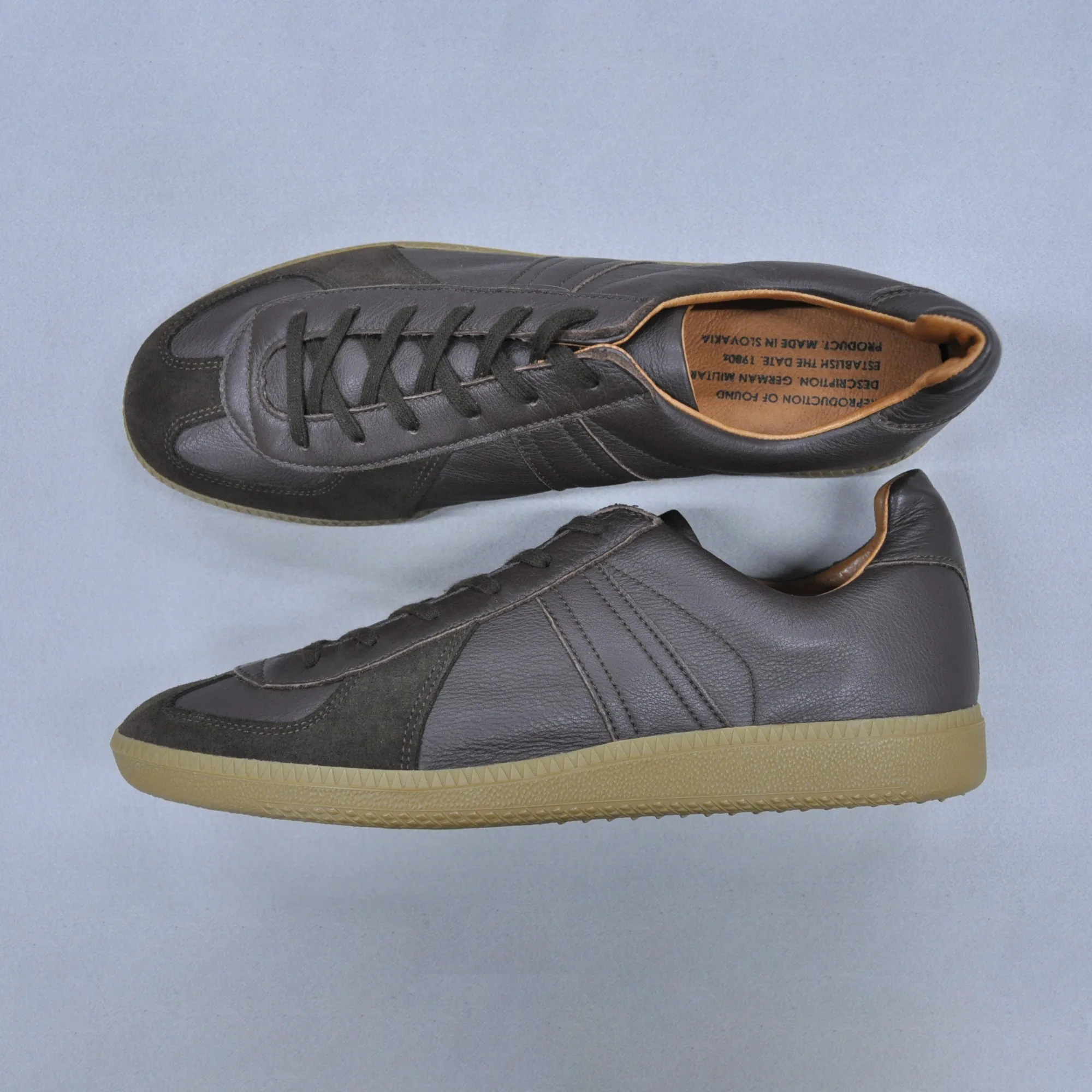 1700L - German Military Trainer - Dark Brown sold by Stomping Ground product image thumbnail 2