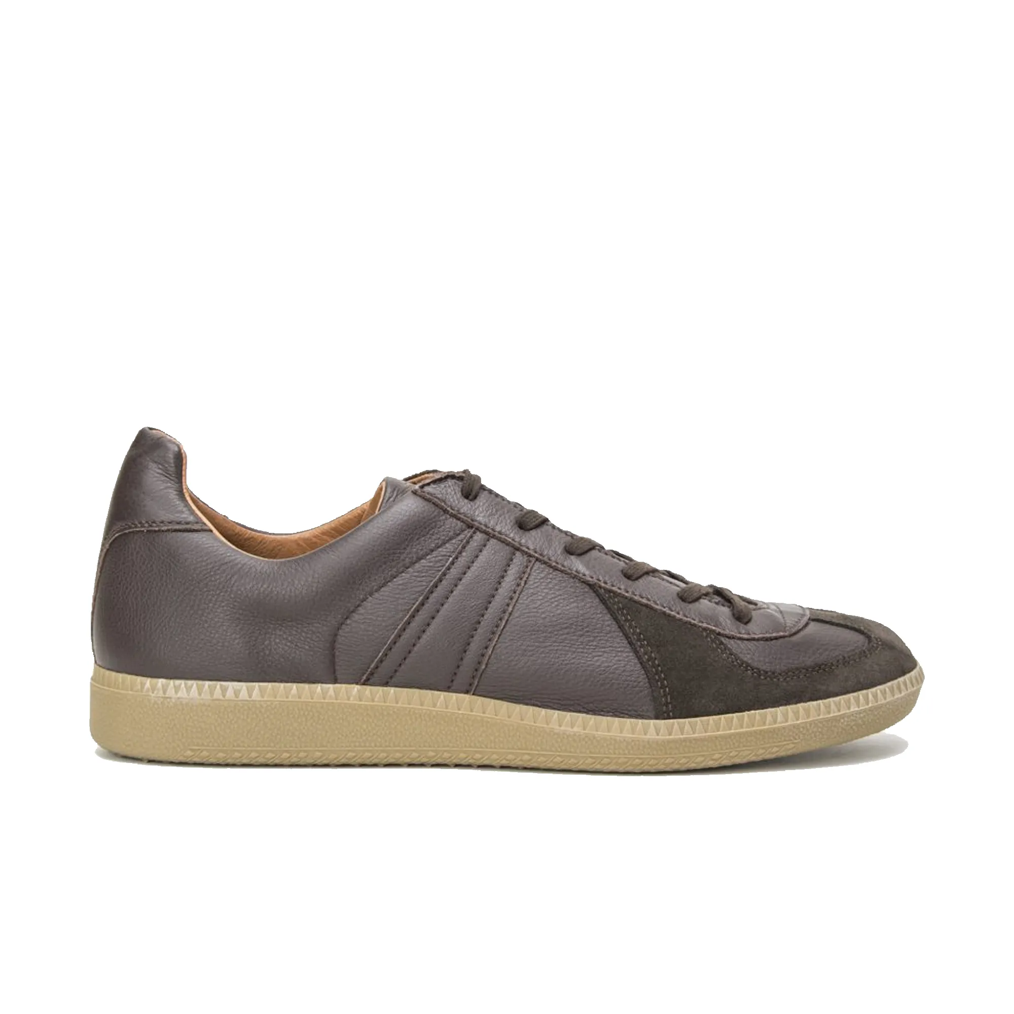 1700L - German Military Trainer - Dark Brown sold by Stomping Ground