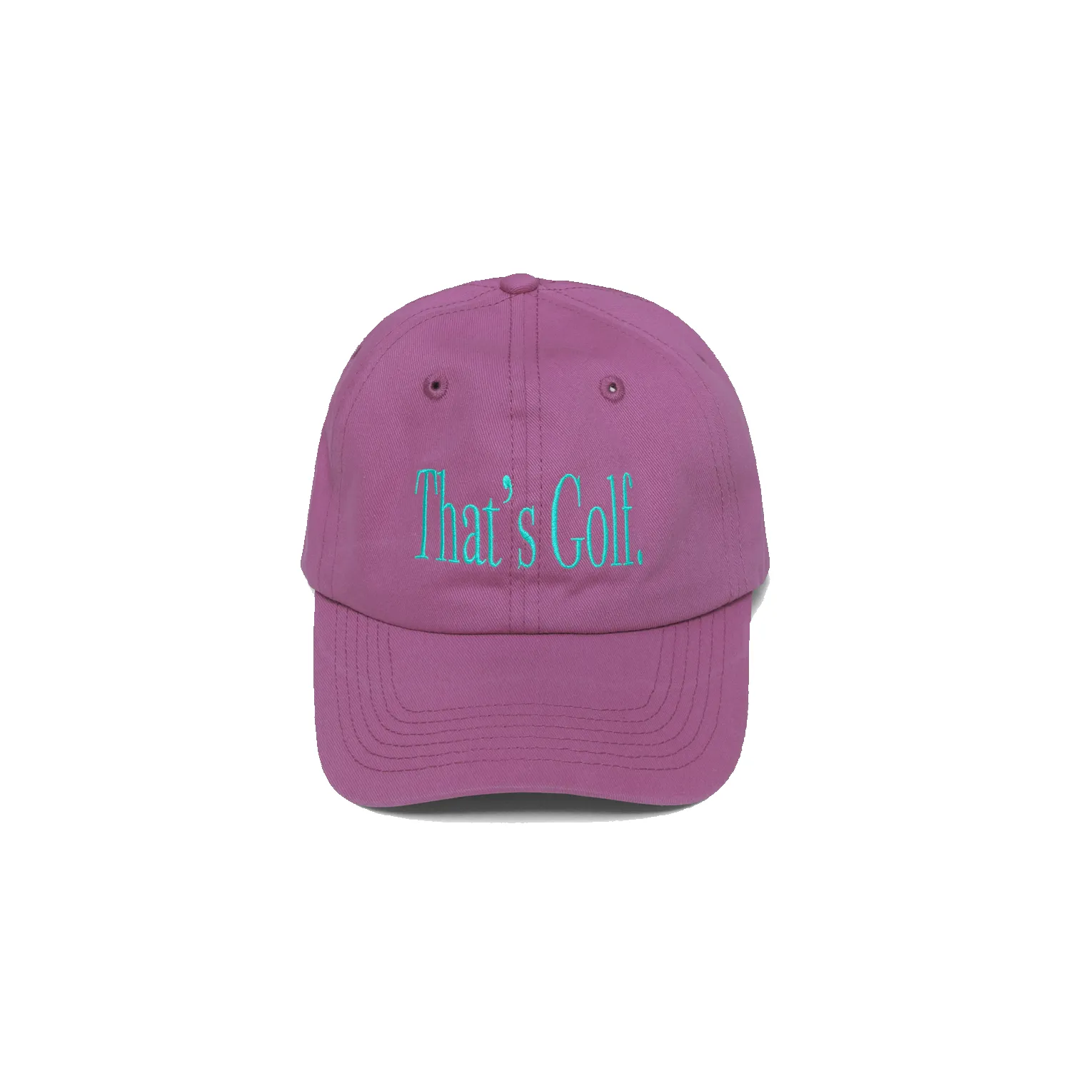 That's Golf Dad Hat - Purple sold by Stomping Ground