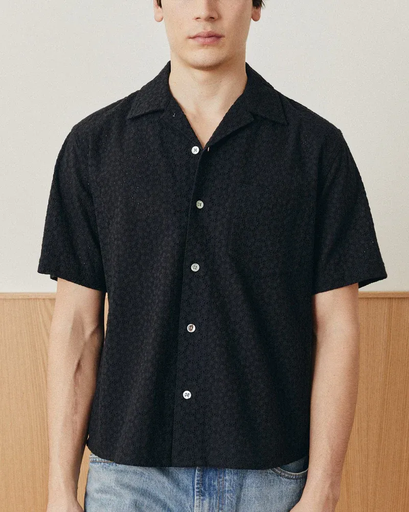 Floral Eyelet SS - Black sold by Stomping Ground product image thumbnail 2
